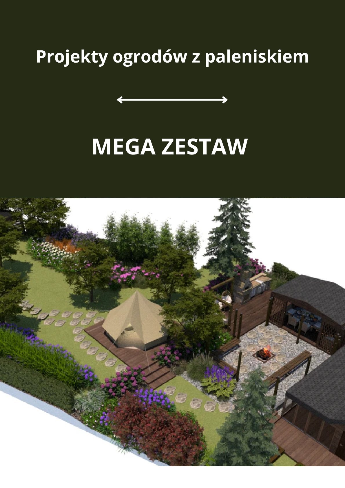 50+ projektów ogrodów z ogniskiem