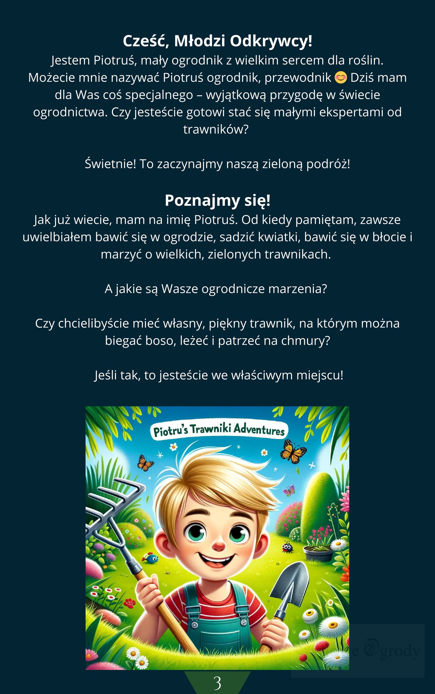 „Mały Ogrodnik Piotruś” – Ogrodniczy Przewodnik i Tajemnica Zielonego Trawnika