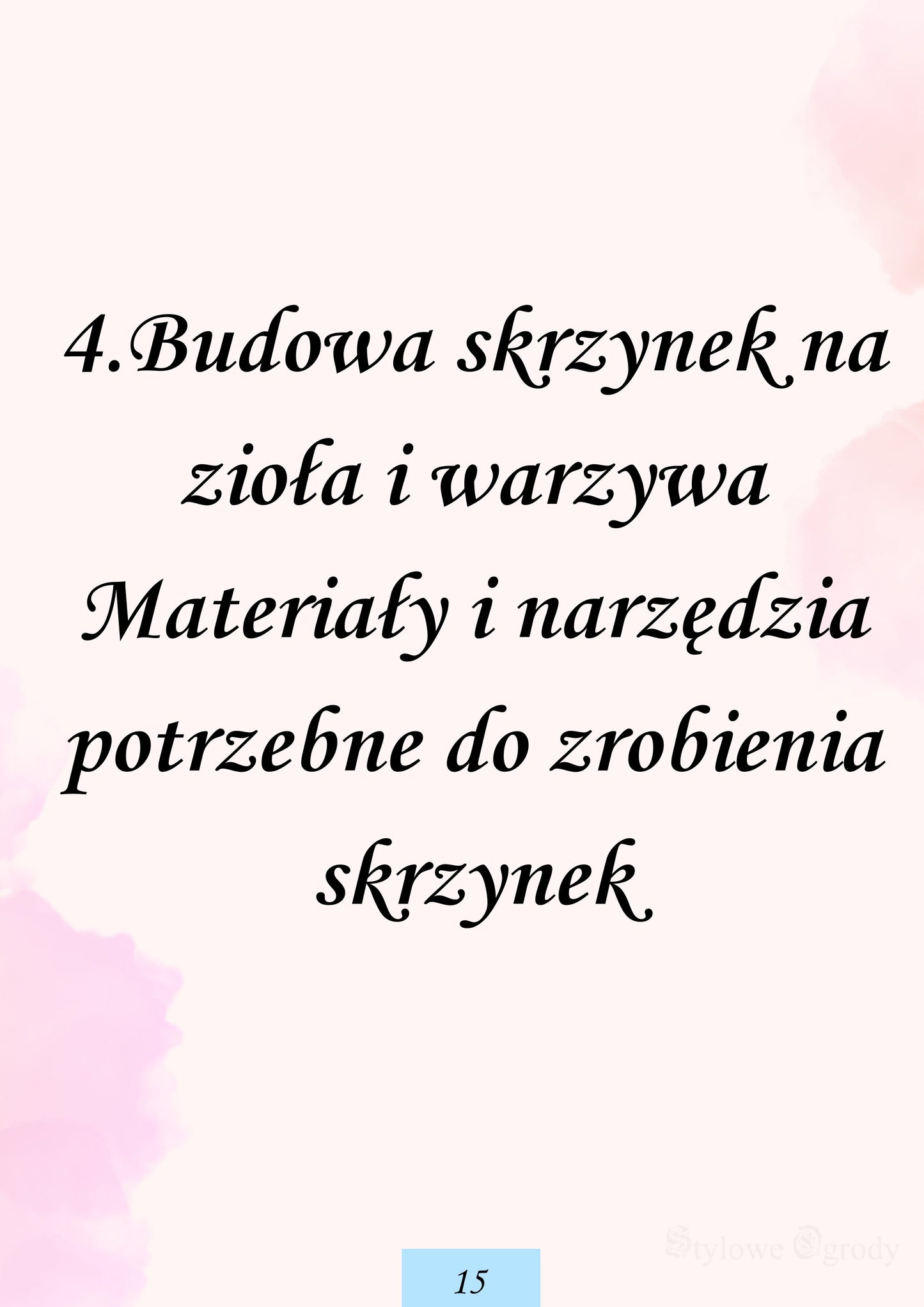 „Przygody Marysi w Ogrodzie” – Tworzenie Skrzynek Na Zioła I Warzywa