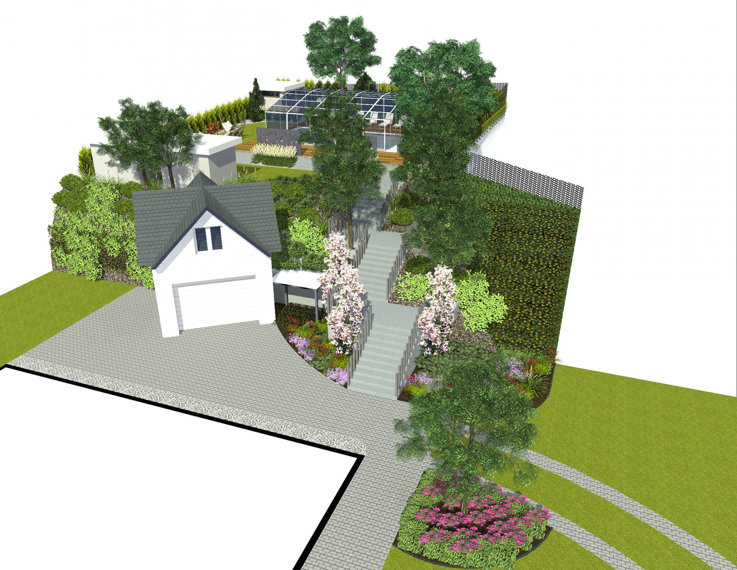 20 projektów 500m2-600m2 - Zestaw 8