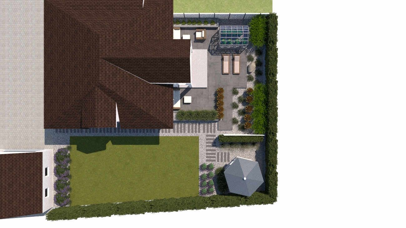 Projekt Ogrodu 250m #2