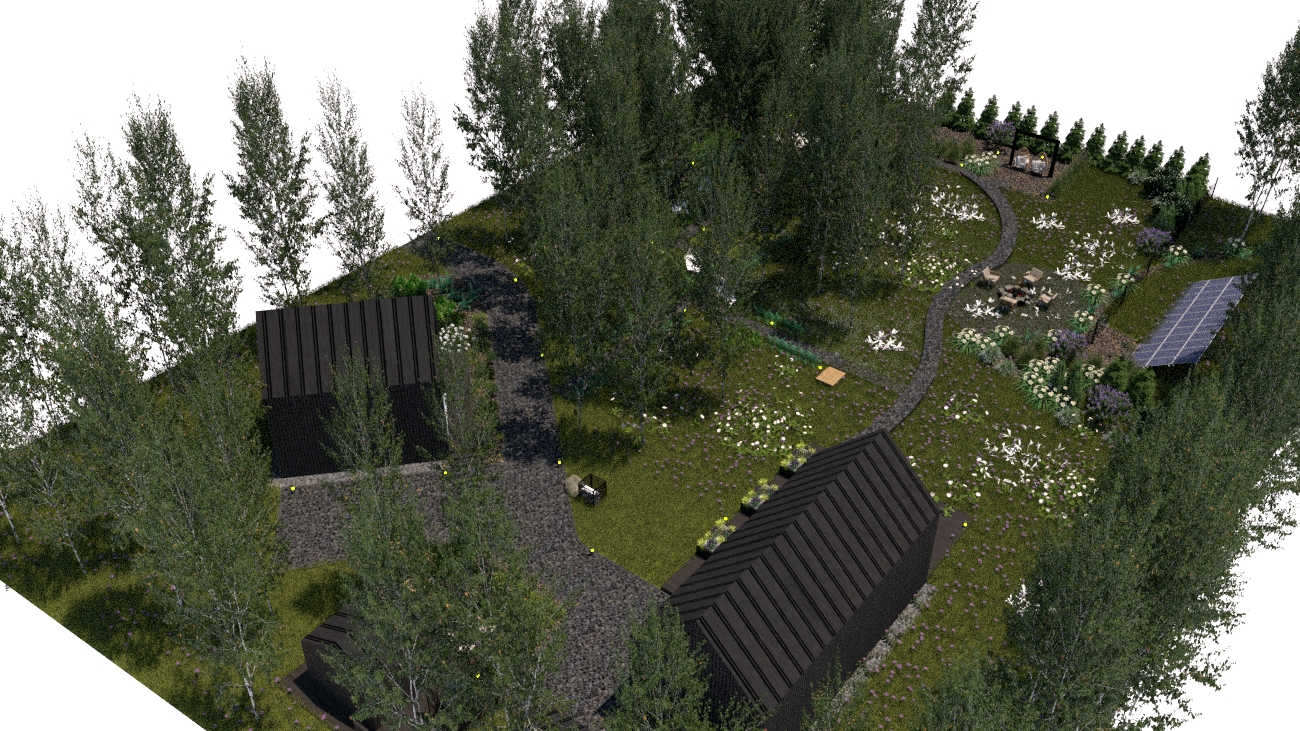 Projekt Ogrodu 900m #3