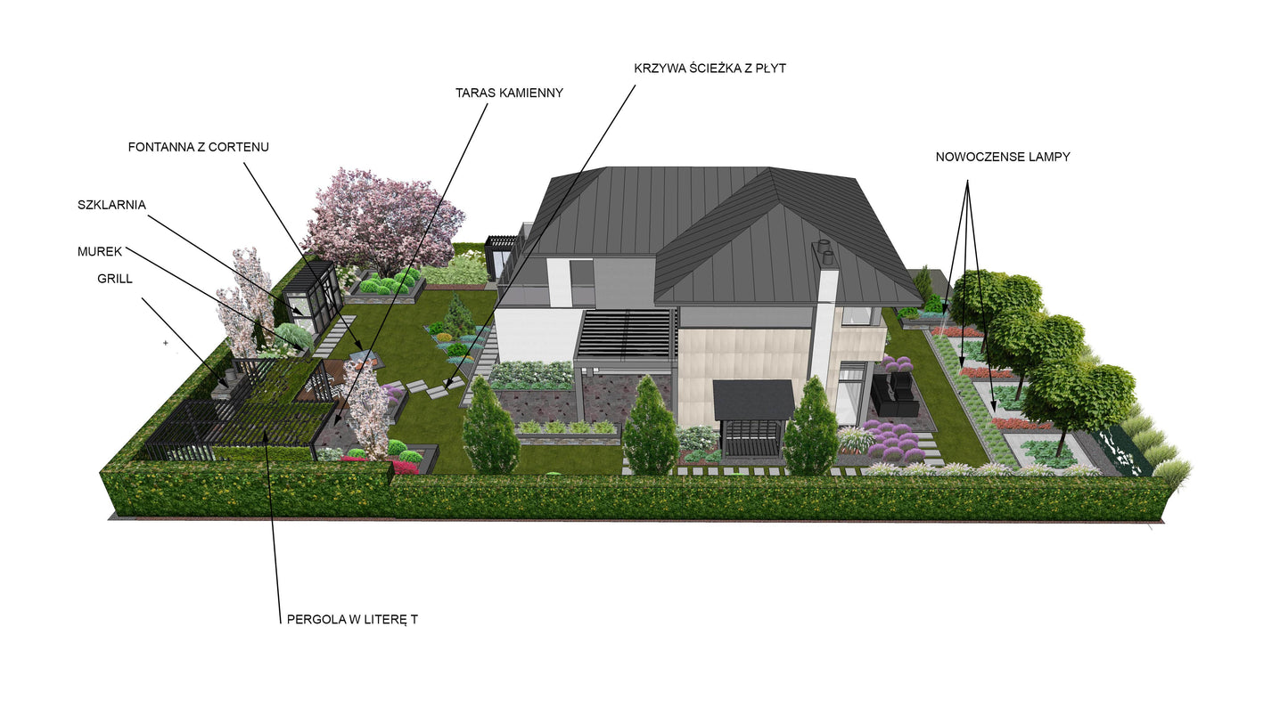 54 projekty 1000m2-1500m2 - Zestaw 13