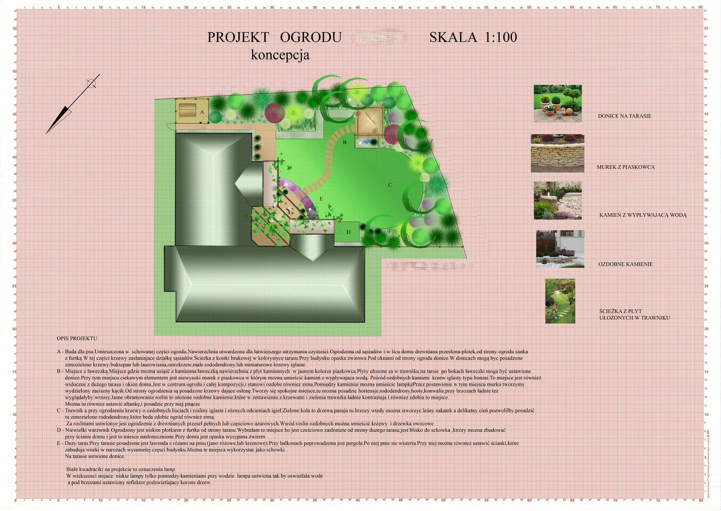 Projekt Ogrodu 900m #13