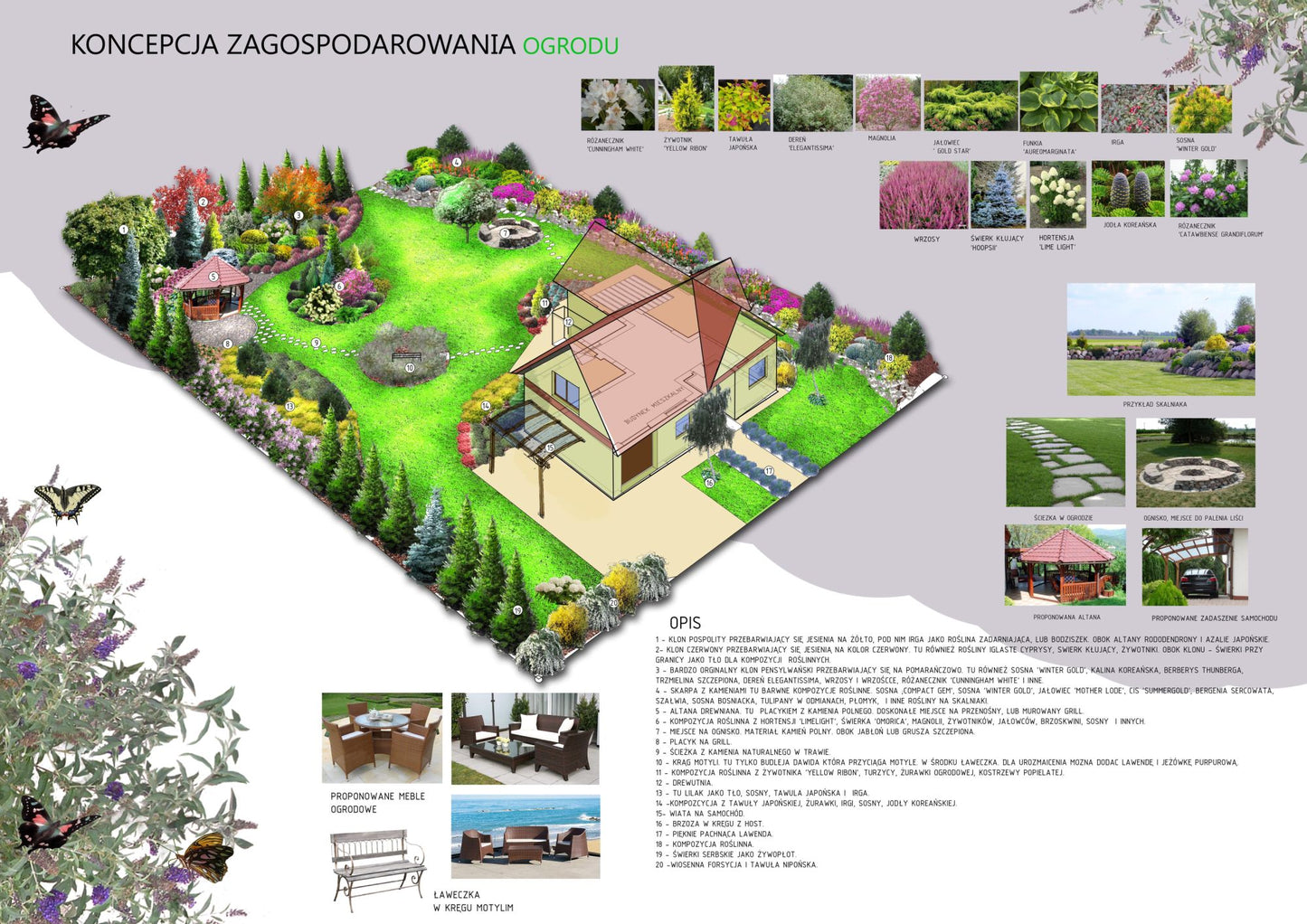 Projekt Ogrodu 1600m #4