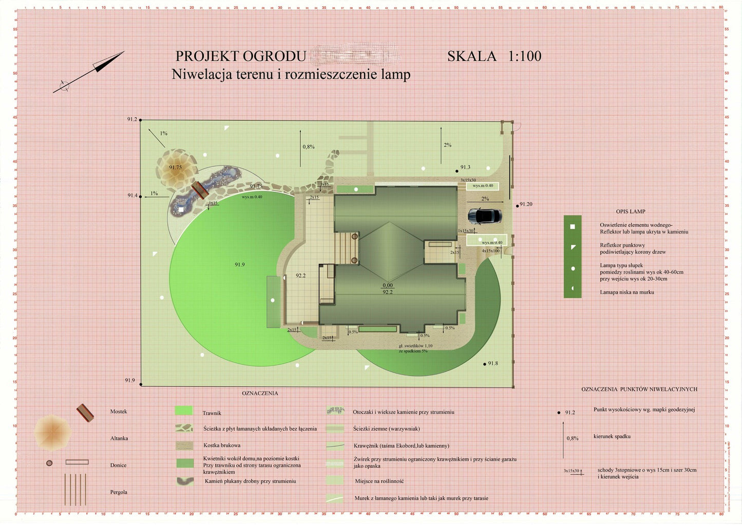 Projekt Ogrodu 1200m #5