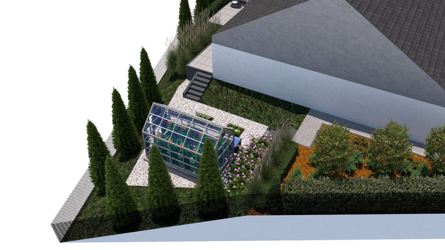100+ projektów ogrodów z altaną