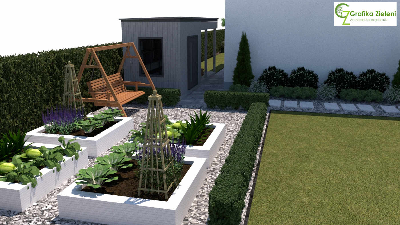 100+ projektów ogrodów z altaną