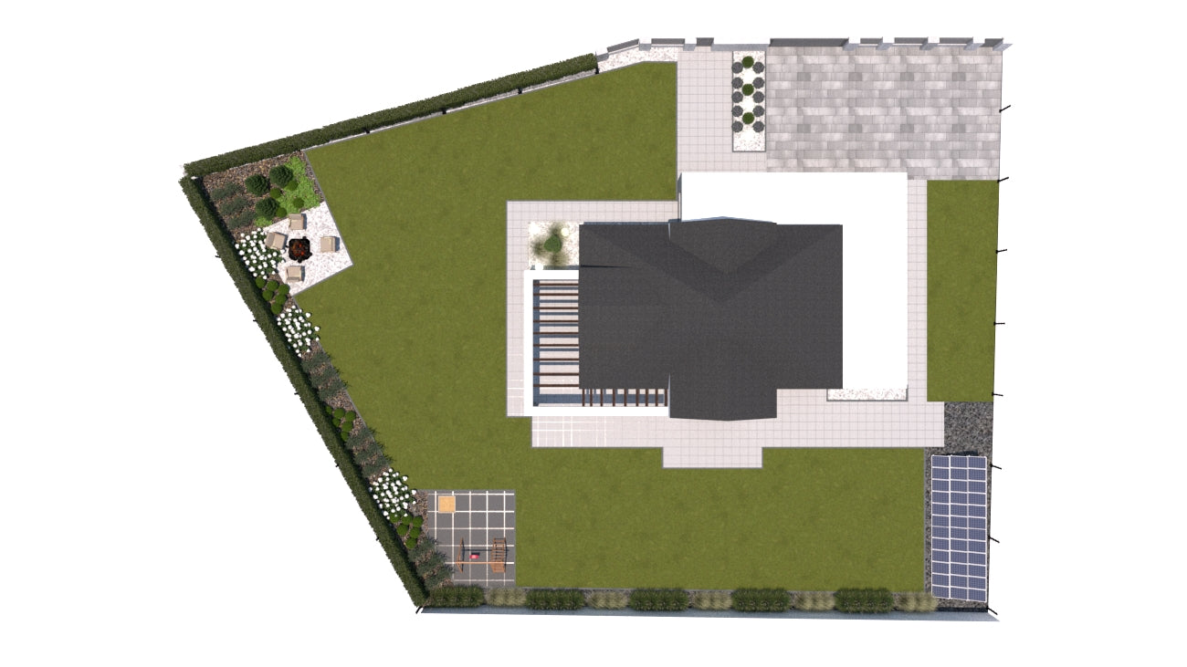 Projekt Ogrodu 750m #1