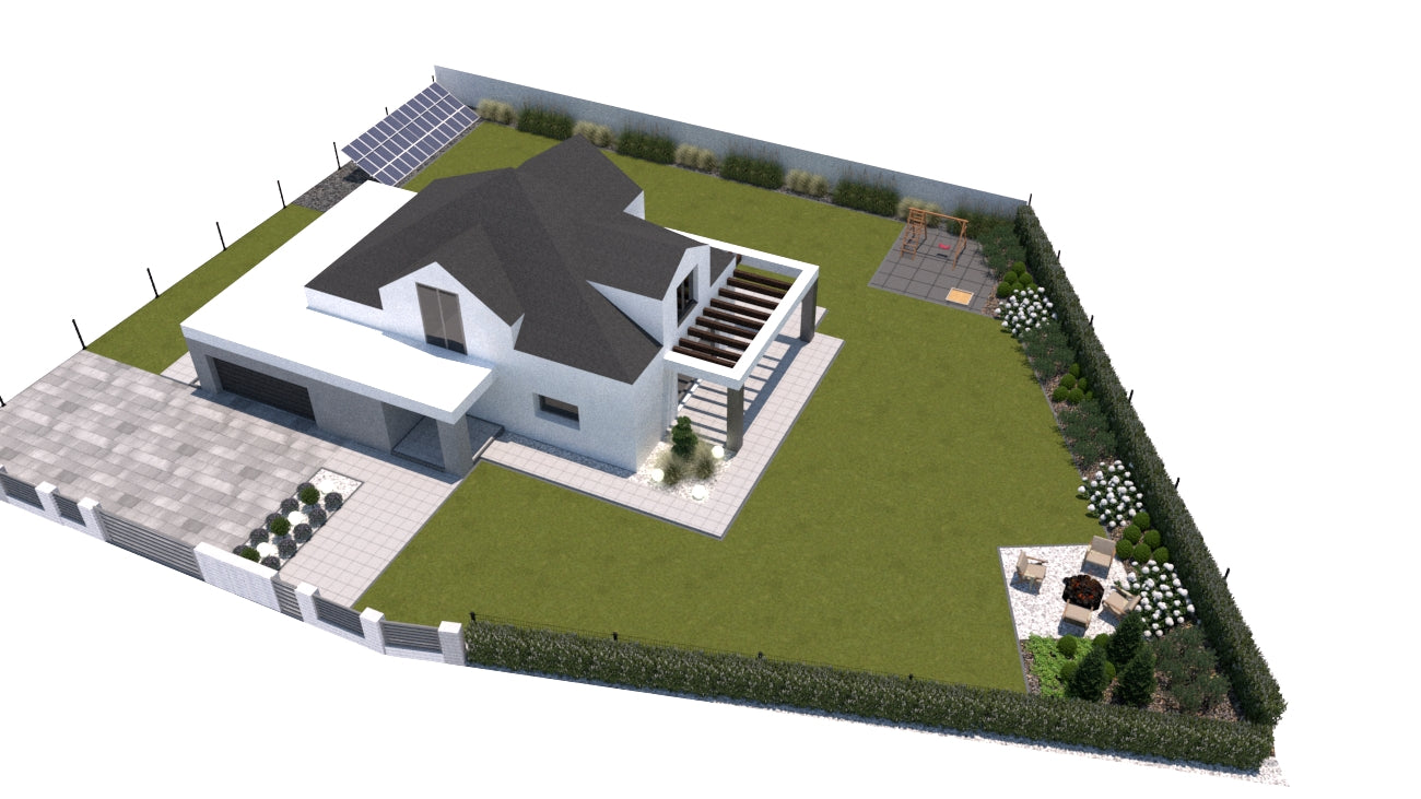 Projekt Ogrodu 750m #1