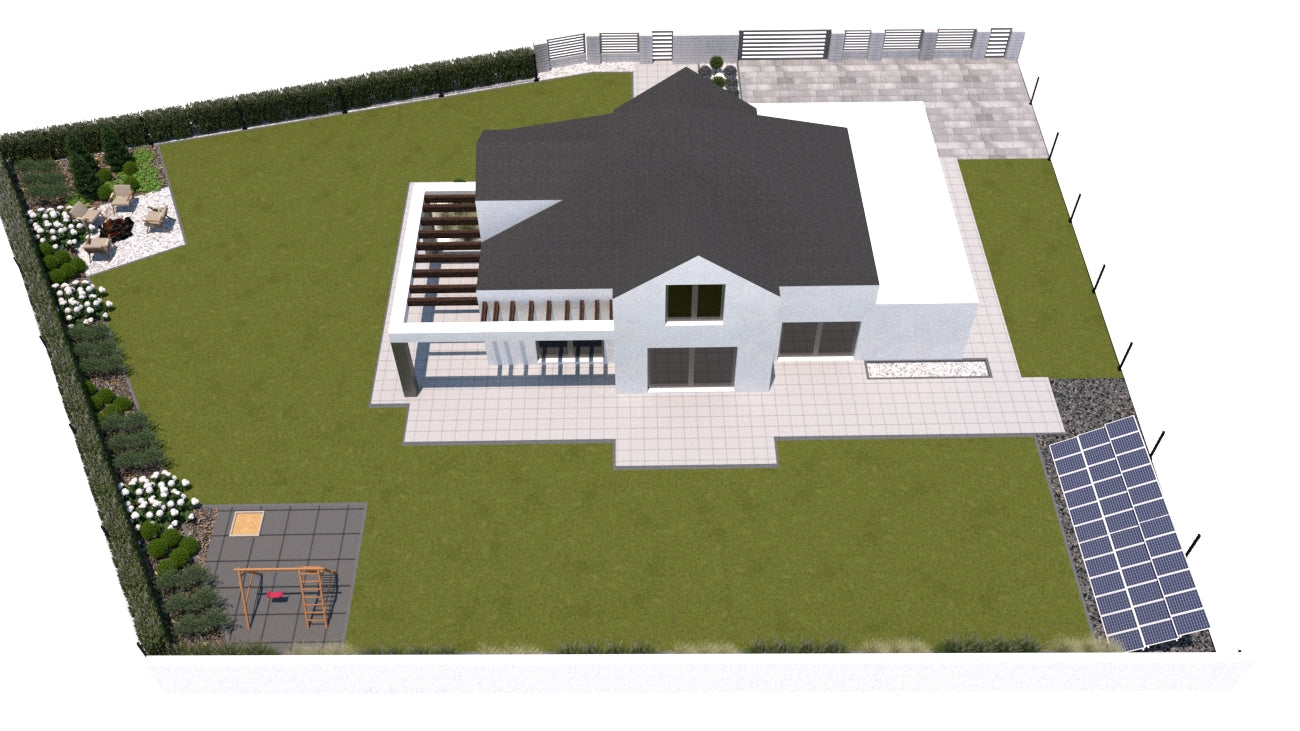 Projekt Ogrodu 750m #1
