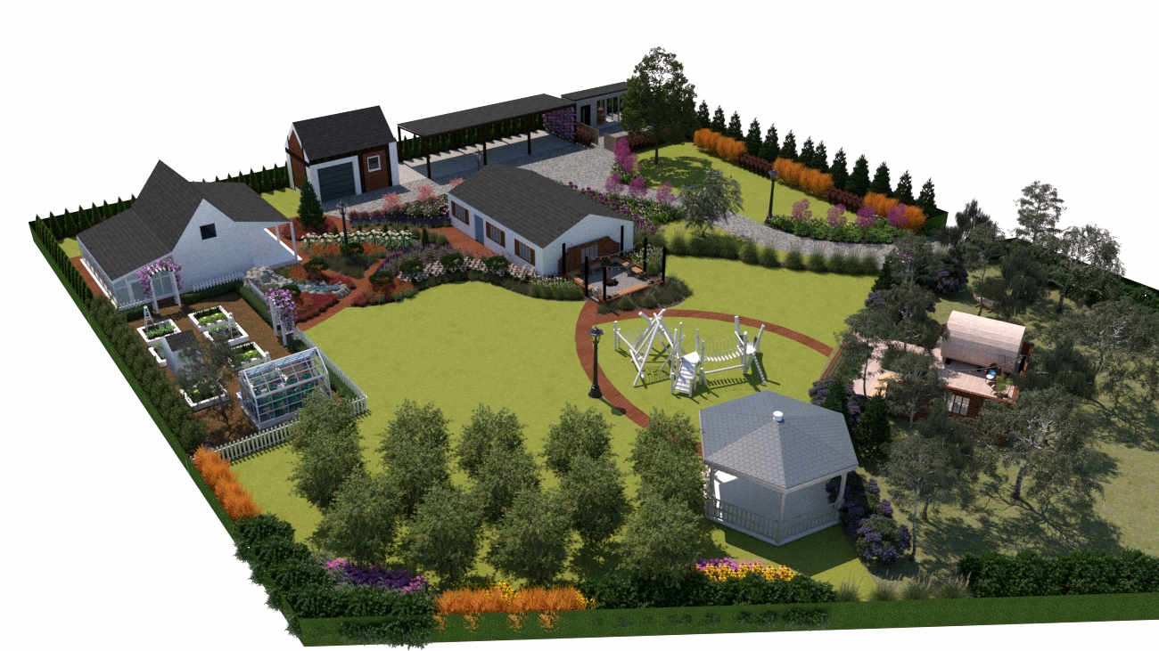 4 projekty 3500m2-5200m2 - Zestaw 16