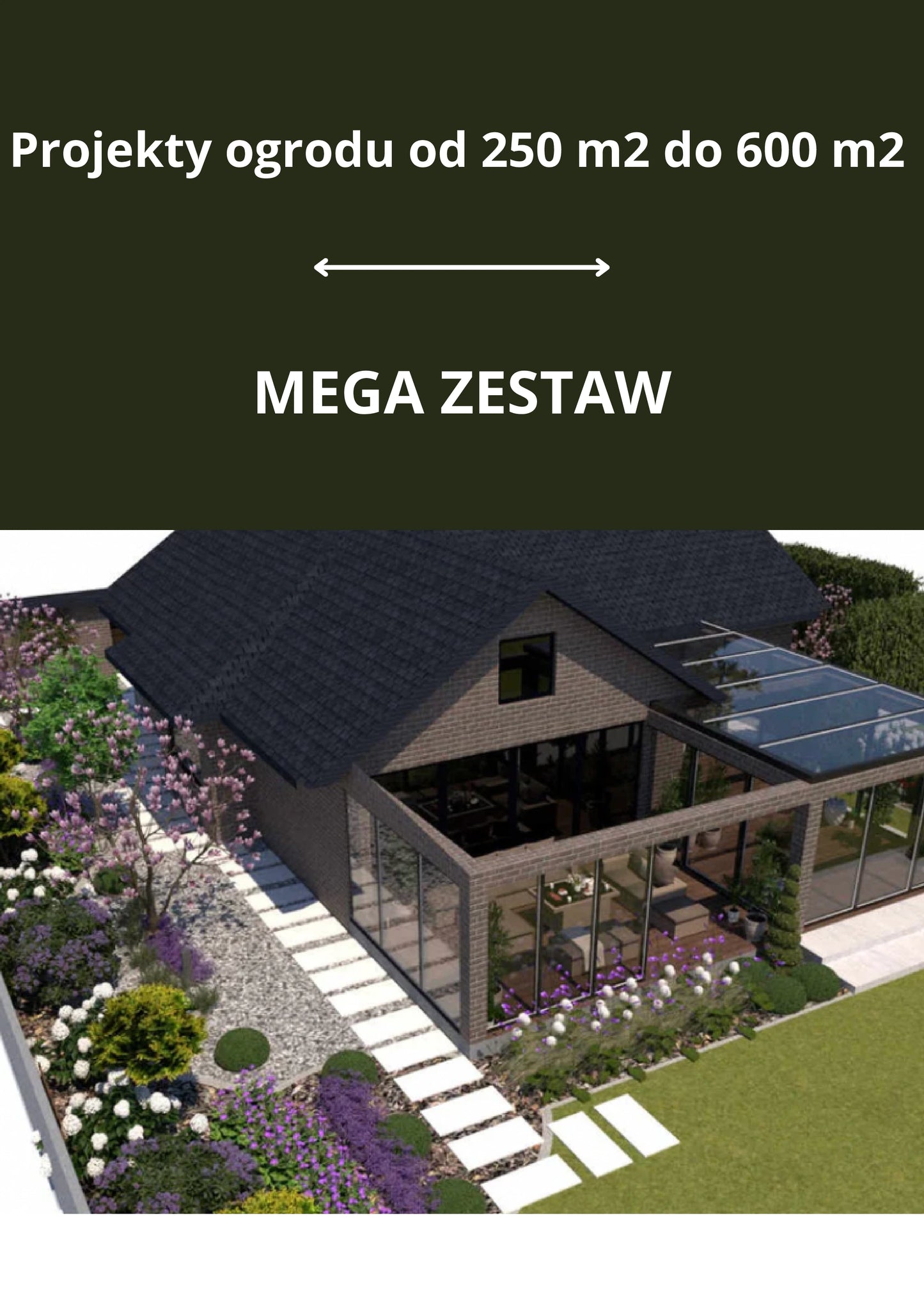 50+ projektów 250m2-600m2 - Mega Zestaw #2