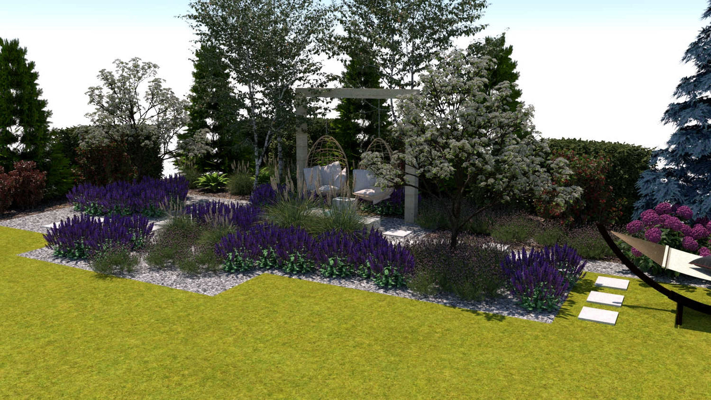 30+ projektów ogrodów z basenem