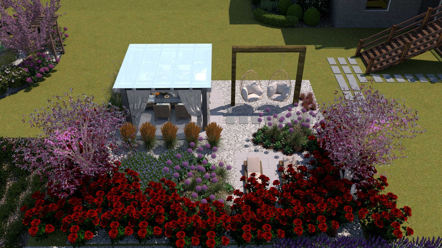 Projekt Ogrodu 2000m #3