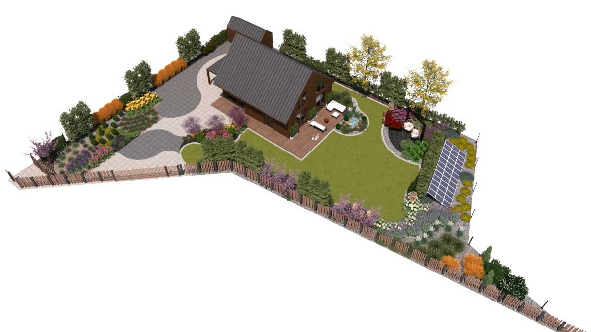 130+ projektów ogrodów w charakterze naturalistycznym
