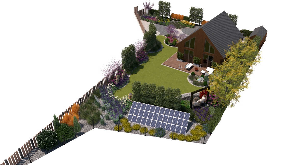 130+ projektów ogrodów w charakterze naturalistycznym