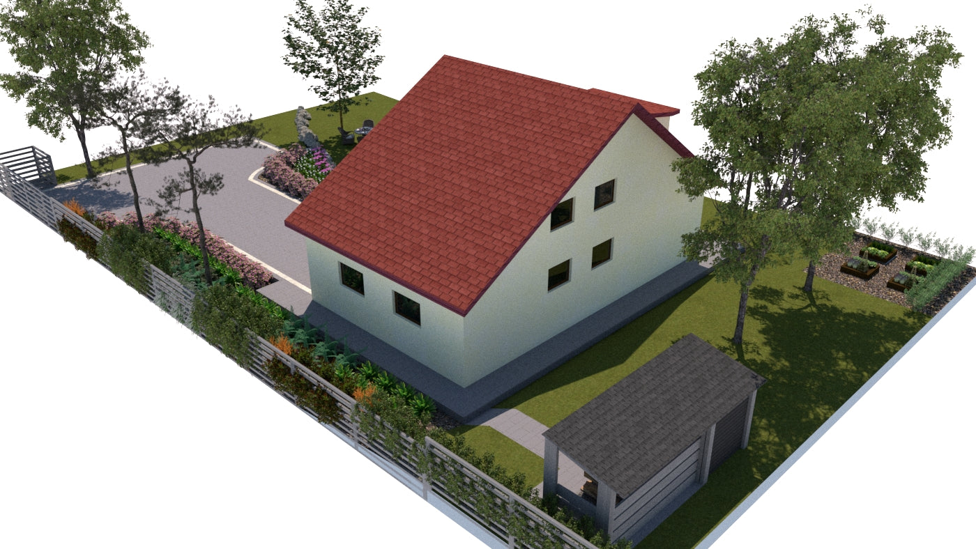 100+ projektów ogrodów z altaną