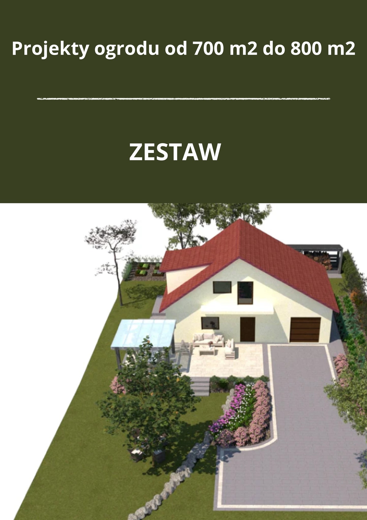 36 projektów 700m2-800m2 - Zestaw 10