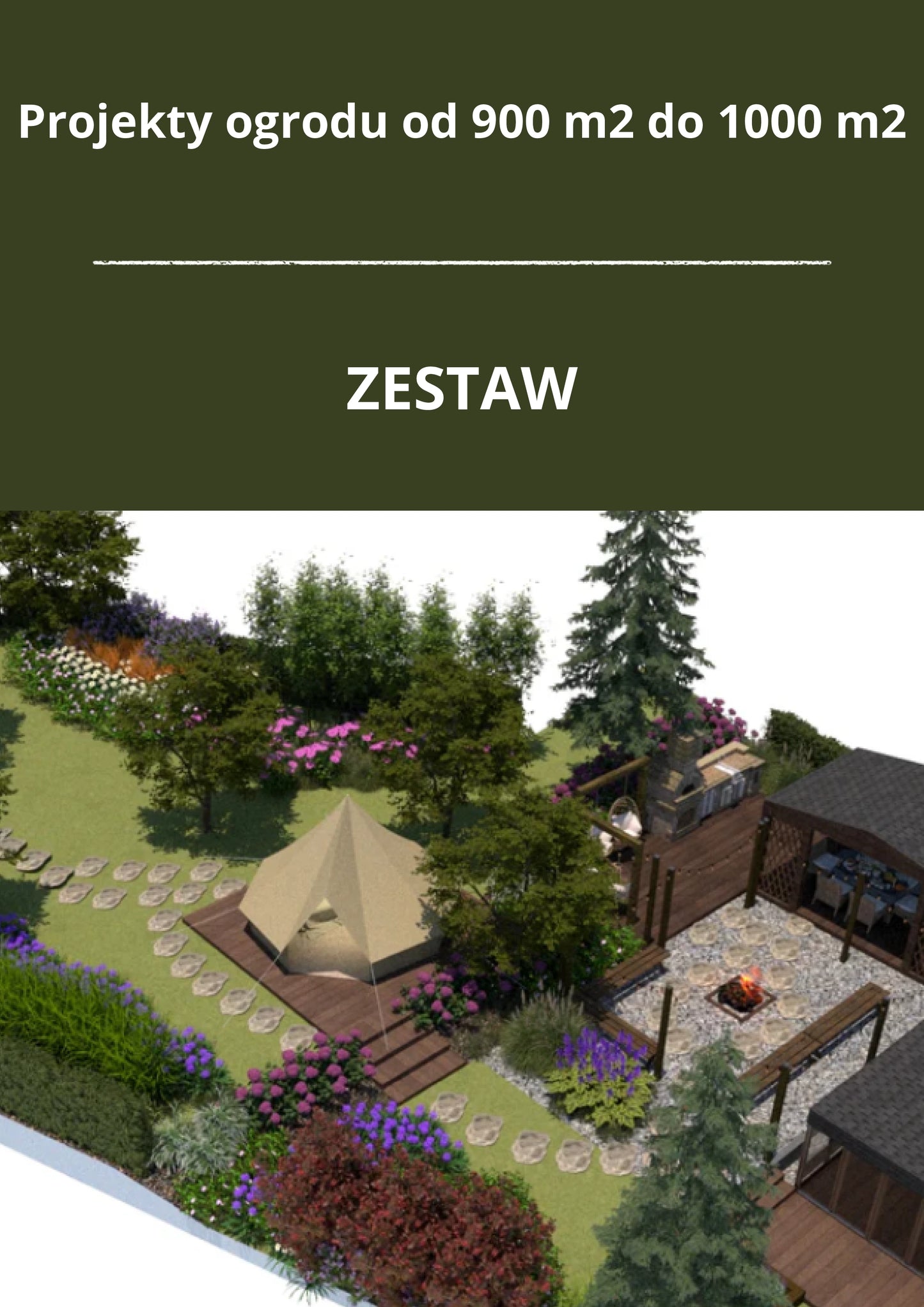 47 projekty 900m2-1000m2 - Zestaw 12