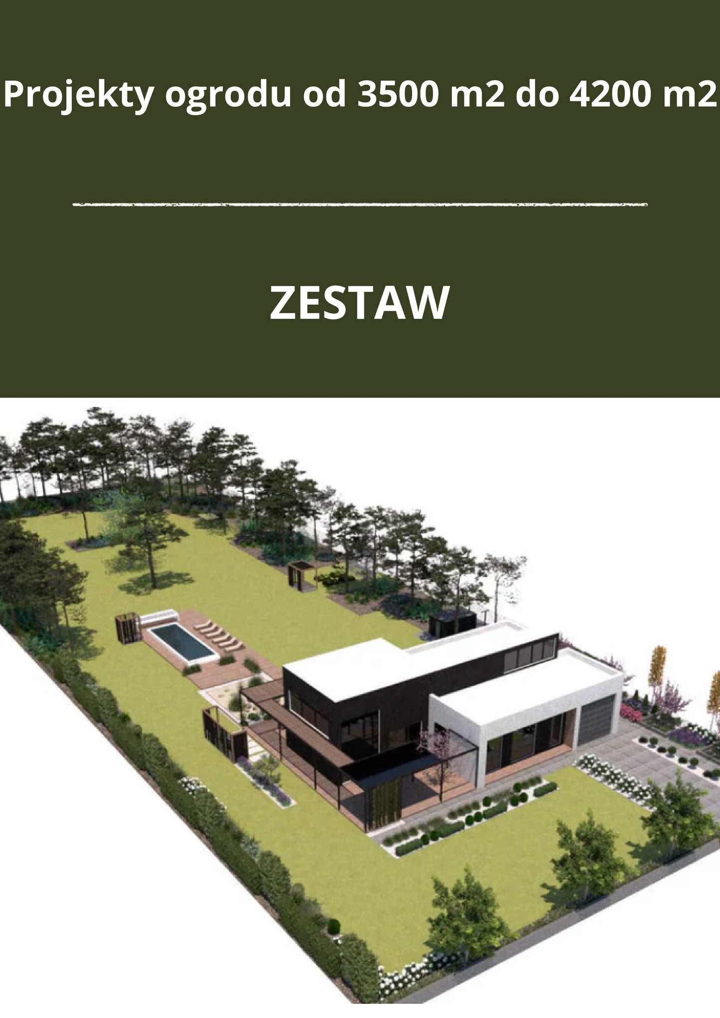 4 projekty 3500m2-5200m2 - Zestaw 16