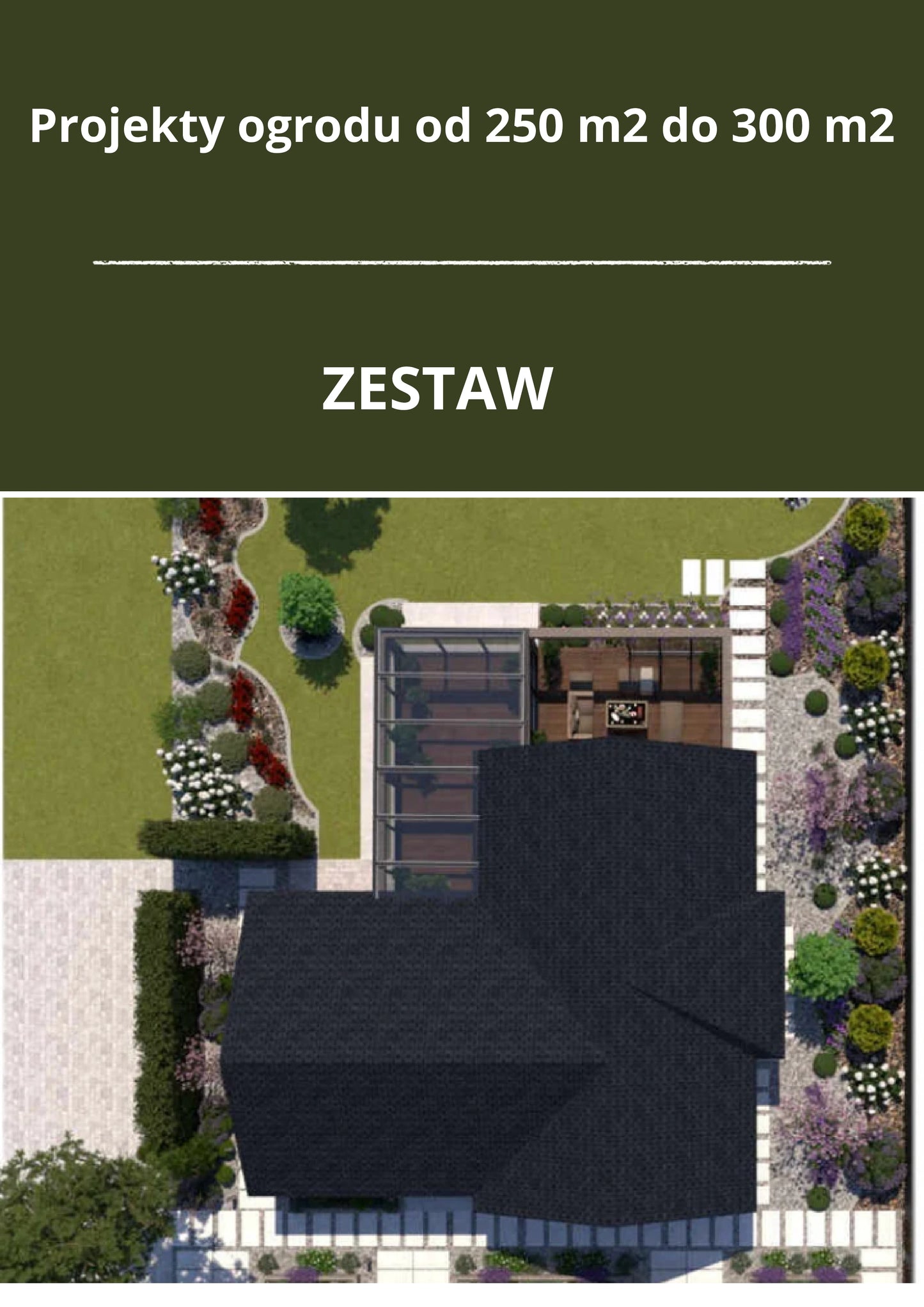 25 projektów 250m2-300m2 - Zestaw 5
