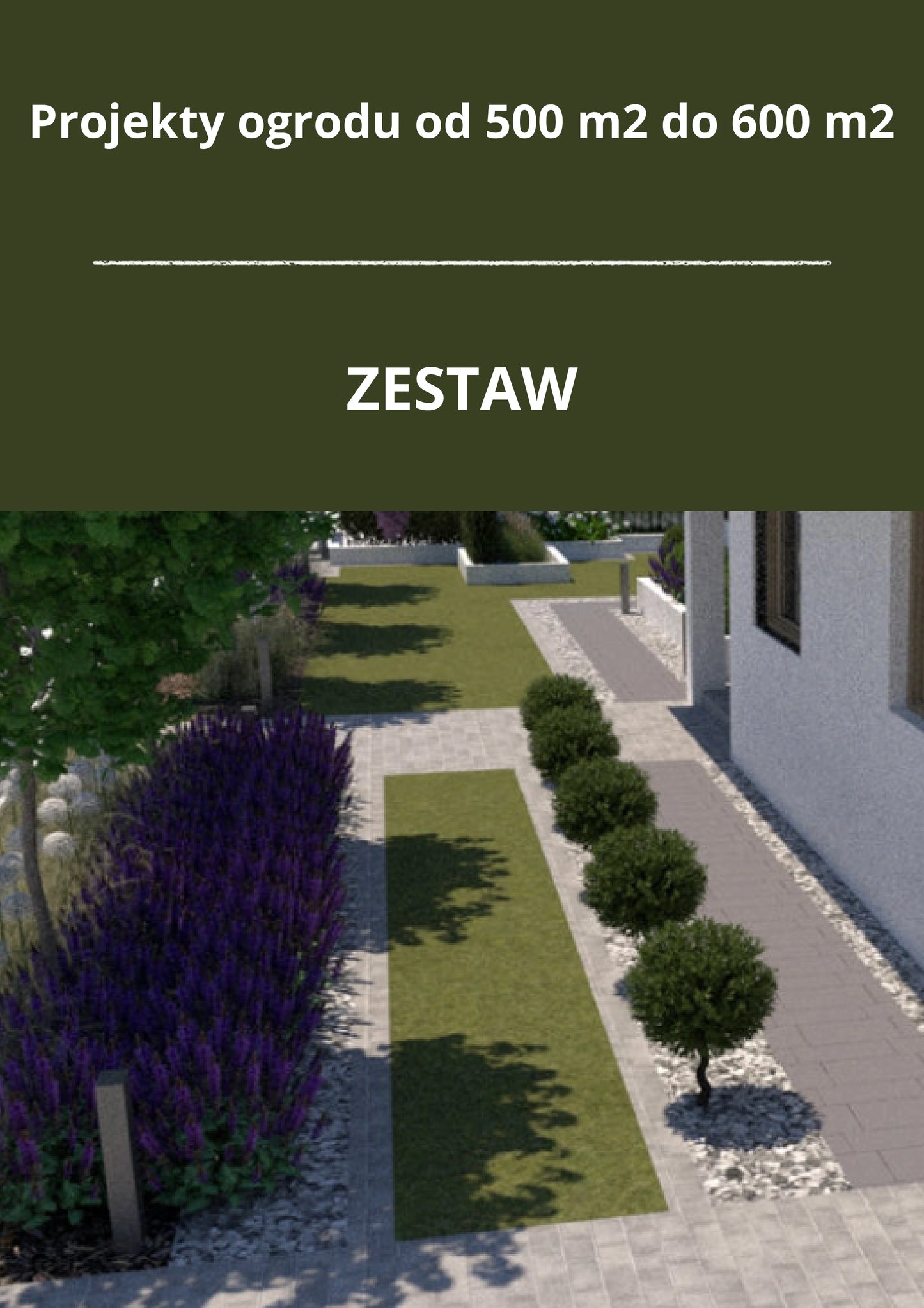 20 projektów 500m2-600m2 - Zestaw 8
