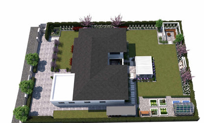 30+ projektów ogrodów z basenem