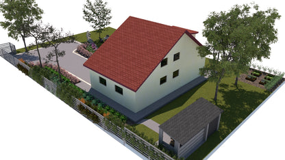 100+ projektów ogrodów z altaną